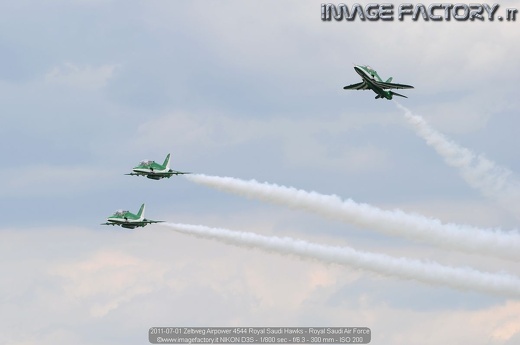 2011-07-01 Zeltweg Airpower 4544 Royal Saudi Hawks - Royal Saudi Air Force